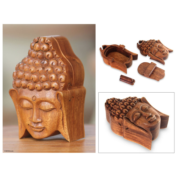 World Menagerie Sherbrook Wood Puzzle Box Wayfair Canada